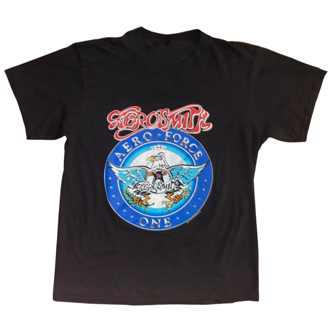 AEROSMITH Vintage Aero Force One '93 Tour Tee – All That Glitters