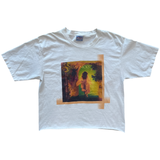 STEVIE NICKS Vintage Cropped Trouble In Shangri-la '01 Tour Tee SZ L