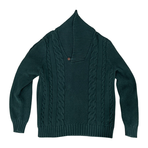 NAUTICA Vintage Green Sweater SZ L