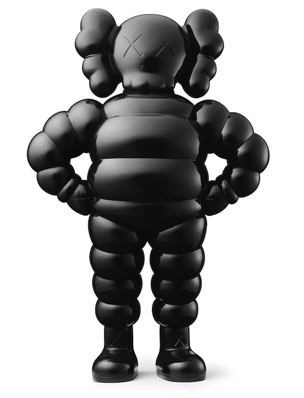 KAWS Chum Black Vinyl Figure – All That Glitters Is Old