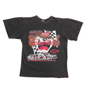 TAZ & DALE EARNHARDT Vintage Single Stitch Tee SZ M