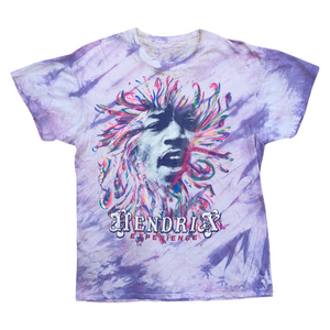 JIMI HENDRIX Experience Vintage Single Stitch Tie Dye Tee SZ XL