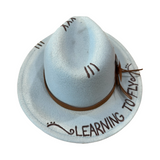 LEARNING TO FLY by Tom Petty Wide Brim Hat