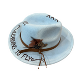 LEARNING TO FLY by Tom Petty Wide Brim Hat