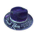 PURPLE RAIN by Prince Wide Brim Hat