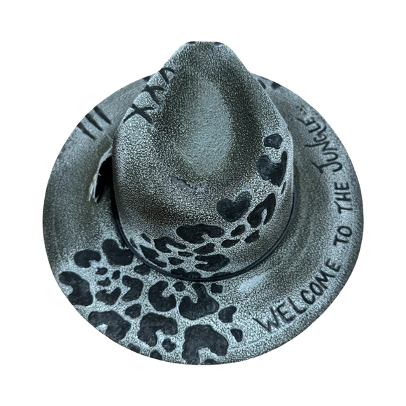 WELCOME TO THE JUNGLE by Guns N Roses Wide Brim Hat
