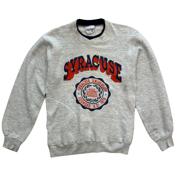 70's ヴィンテージスウェット Skidmore College サックス Vintage SEC College Mascot Gildan Sweatshirts – Jax + James
