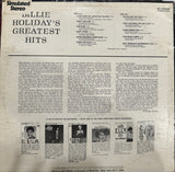 BILLIE HOLIDAYS Greatest Hits! Vinyl