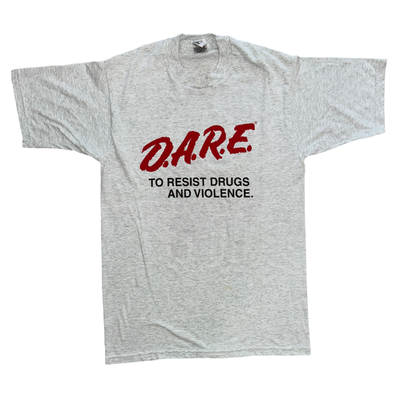 DARE Double Sided Vintage Tee SZ M