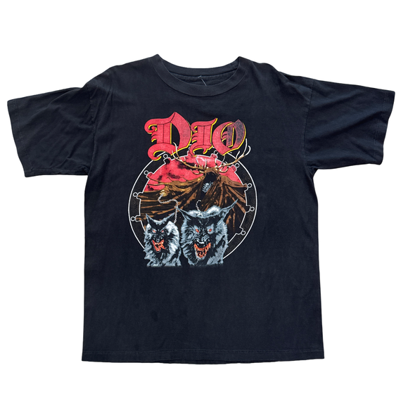 DIO '90 World Tour Vintage Tee SZ XL