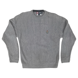 RL CHAPS Vintage Grey Sweater SZ L