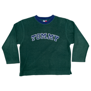 VINTAGE Tommy Hilfiger 90's Fleece Pullover SZ 7