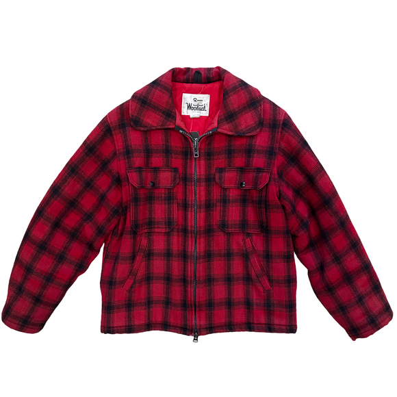 WOOLRICH Vintage Plaid Hunting Coat SZ 42