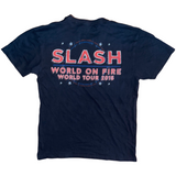 SLASH World On Fire Tour Tee SZ S
