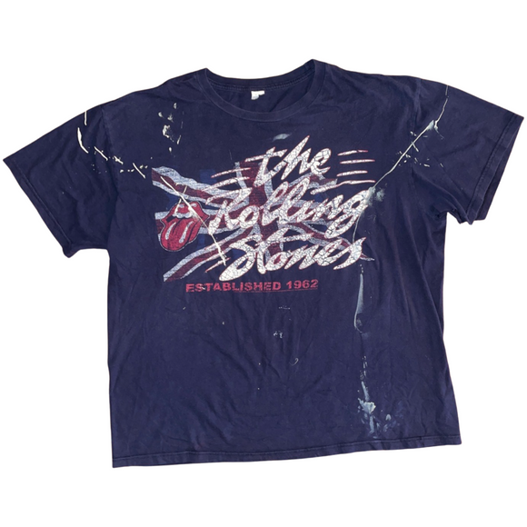 THE ROLLING STONES Band Tee SZ XL