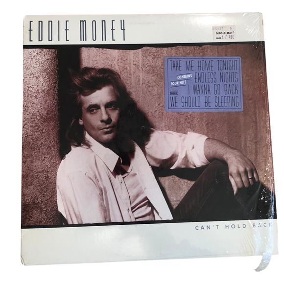 EDDIE MONEY Cant Hold Back Vynil