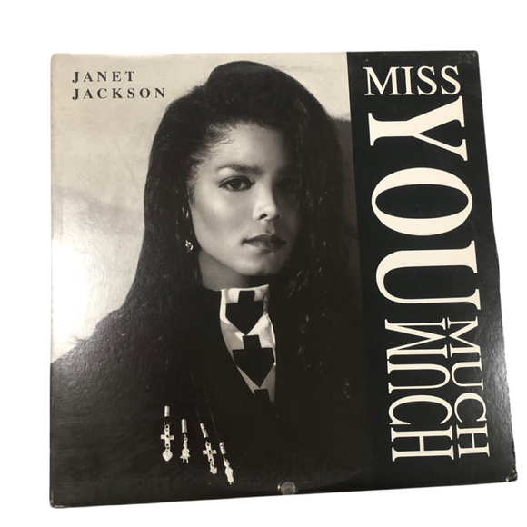 JANET JACKSON Miss You  Much Vinyl