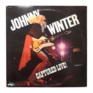 JOHNNY WINTER Captured Live Vinyl