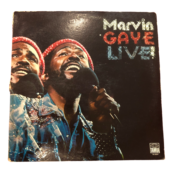 MARVIN GAYE Live Vinyl