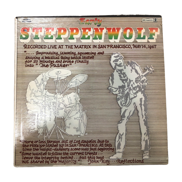 STEPPENWOLF Live At the Matrix Vinyl