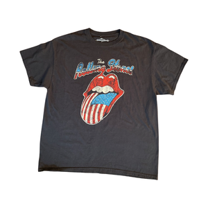 THE ROLLING STONES Band Tee SZ L