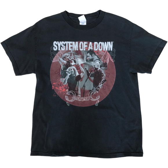 SYSTEM OF A DOWN Band Tee SZ L