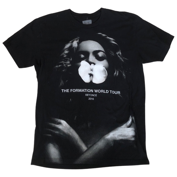 BEYONCE The Formation World Tour Band Tee SZ L