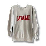 CHAMPION Vintage Miami Redskins Crewneck Sweatshirt SZ XXL