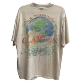 CLAPTON Vintage '92 Tour Tee SZ XL