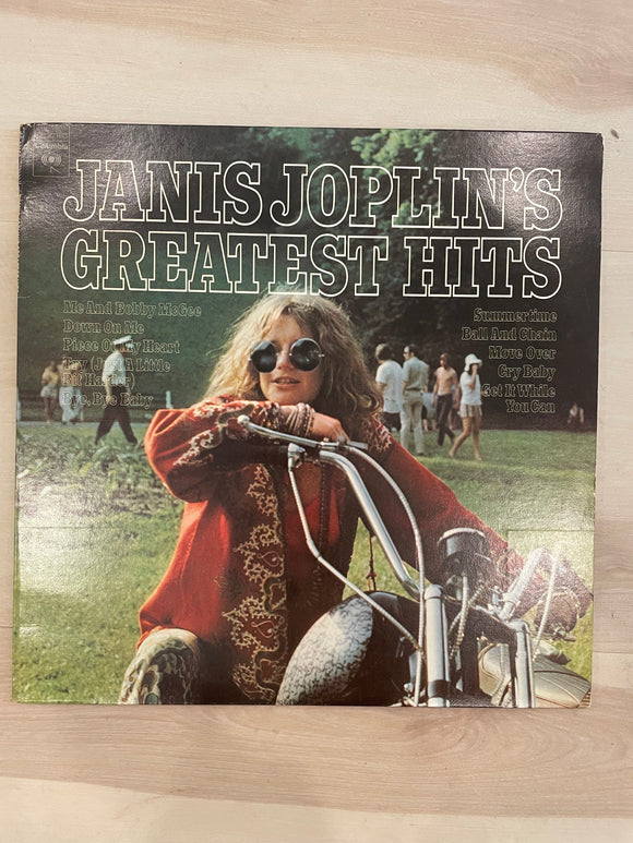 JANIS JOPLIN Greatest Hits Vinyl