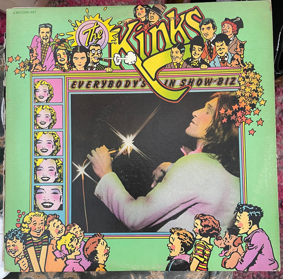 THE KINKS Everyones in Show-Biz Vinyl
