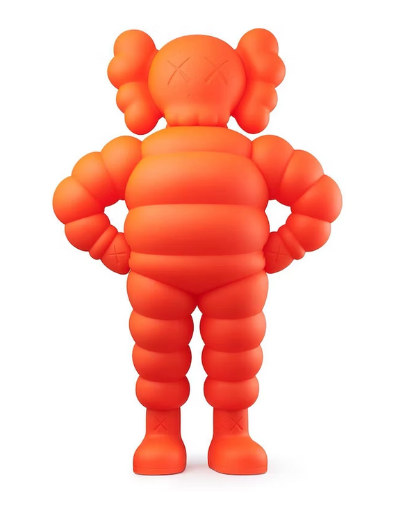 KAWS Orange Chum Vinyl Figure
