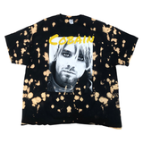 Cobain Bleached Band Tee SZ 2XL