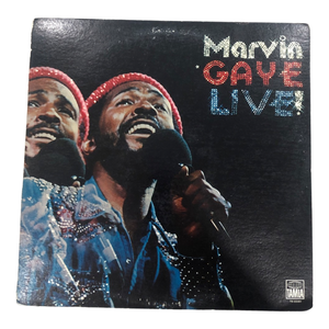 MARVIN GAYE Live Vinyl