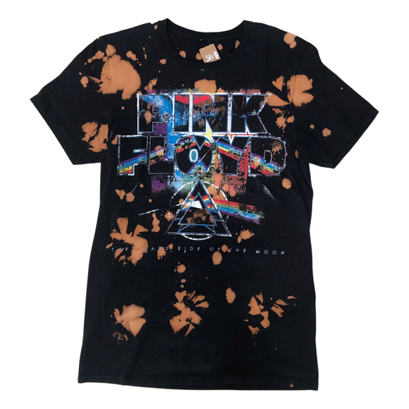 Pink Floyd Bleached Band Tee SZ S